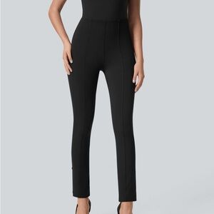 Halara Flex™ High Waisted Tummy Control Adjustable Hem Work 7/8 Pants - Size SM